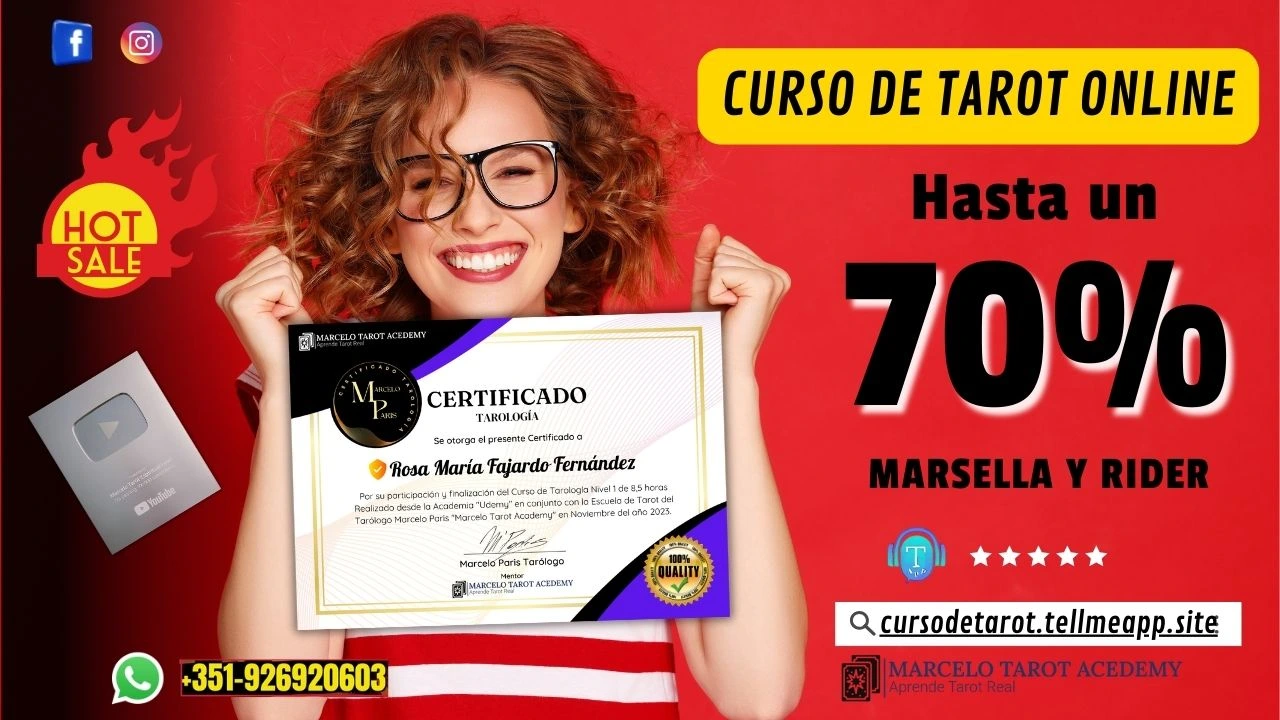 Curso de Tarot completo online certificado